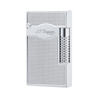 Double Flames Lattice Dupont Lighter Brass #304