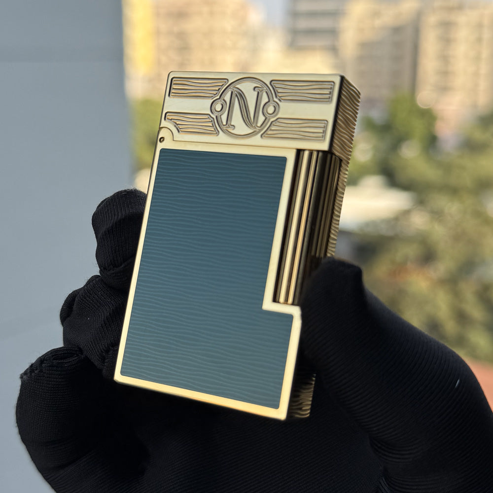 S.T. Dupont Ligne2 Green Pacific Lacquered Lighter