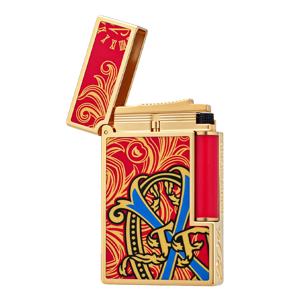 Dupont FT Opx 20th Limited Edition Single & Double Flame Lighter #259