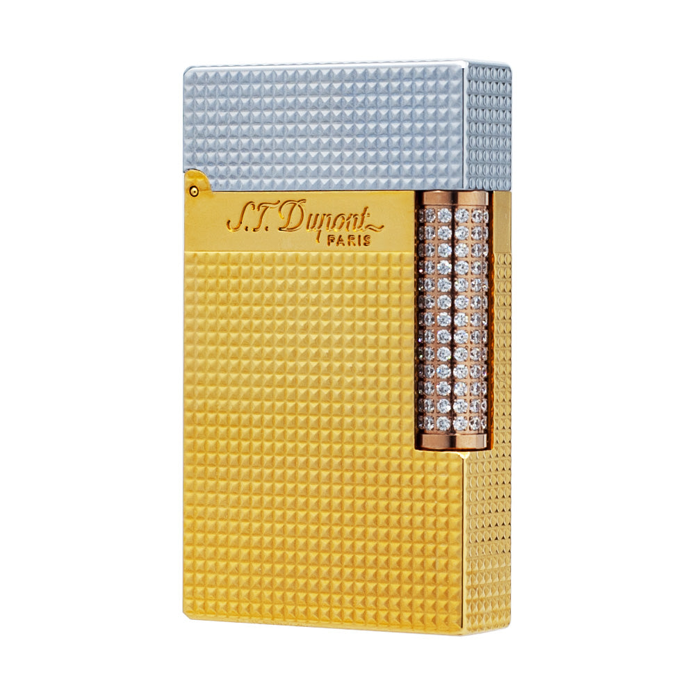 S.T. Dupont Lighter Ligne 2 150th Anniversary Limited  with Fully Diamond-set Roller#111