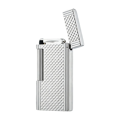 Calories Clous de Paris Stripe Texture Slim Butane Lighter #304