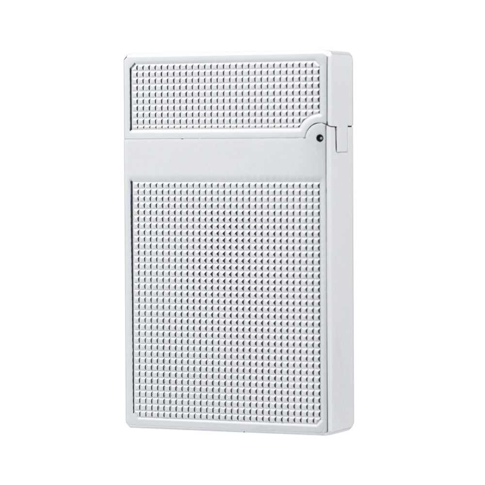 Double Flames Lattice Dupont Lighter Brass #304