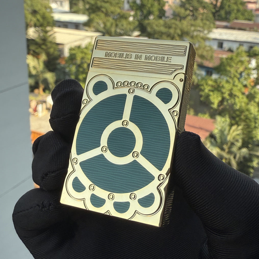 S.T. Dupont Ligne2 Green Pacific Lacquered Lighter