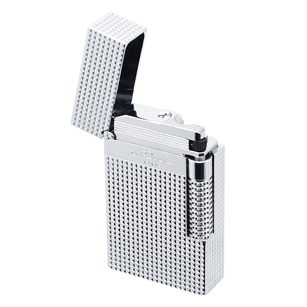 Double Flame S.T. Dupont Le Grand Diamond Head Torch Luxury Lighter #600