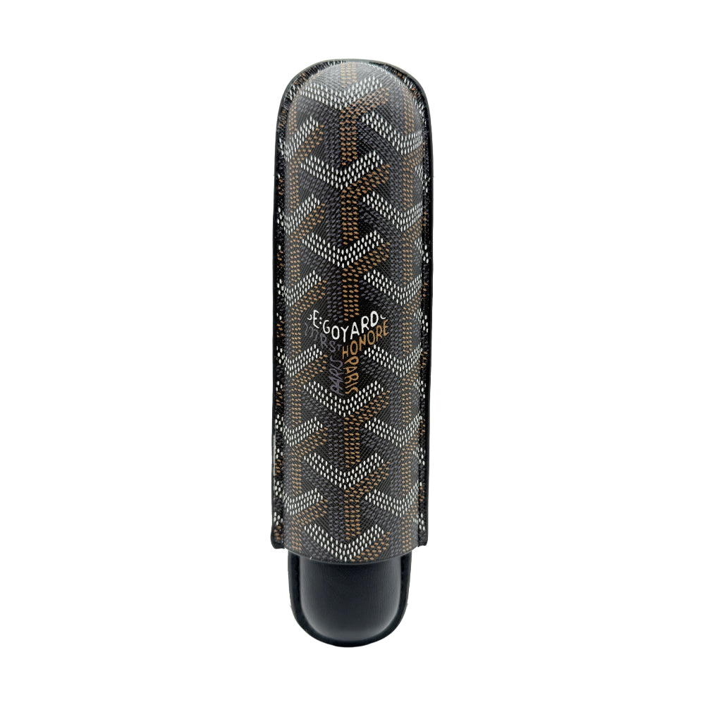 Goyard Luxury Cigar Case with Slot Holder