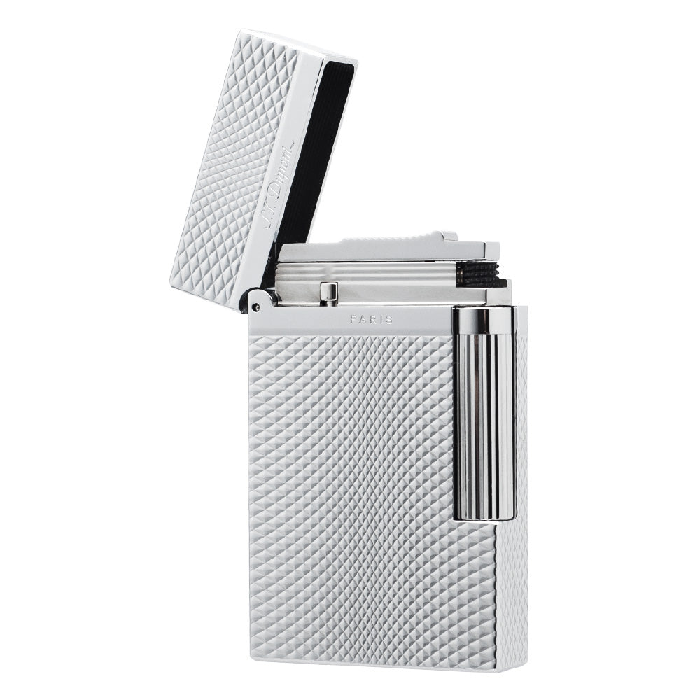 S.T Dupont Vintage Lighter Ligne 2 Diamond Carving #028