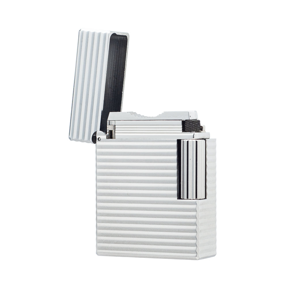 S.T. Dupont Ligne 1 Horizontal Line Square Side Luxury Lighter#503