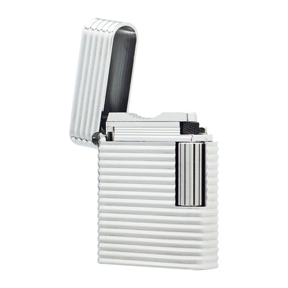 S.T. Dupont Ligne 1 Horizontal Line Curved Side Luxury Lighter#508