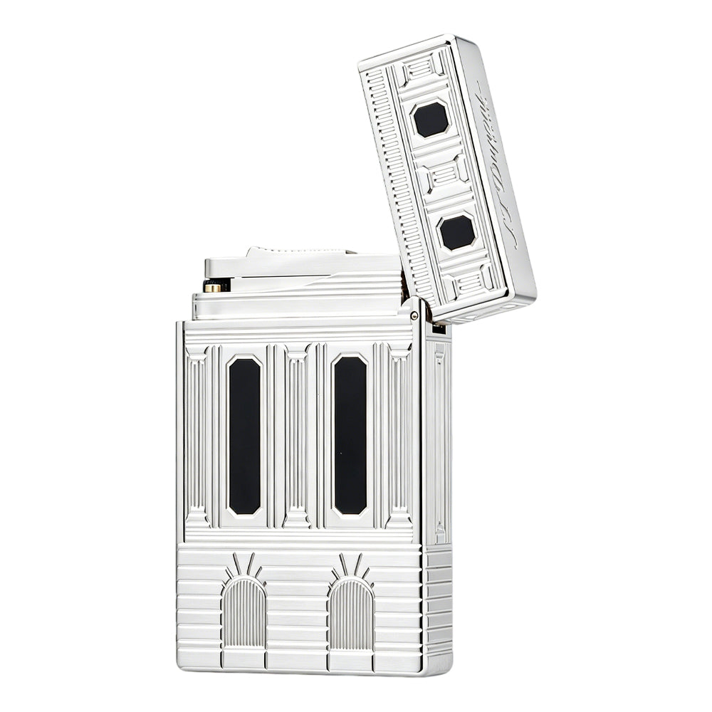 Retro Building Style Engraved ST Dupont Lighter #120