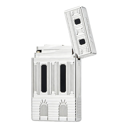 Retro Building Style Engraved ST Dupont Lighter #120