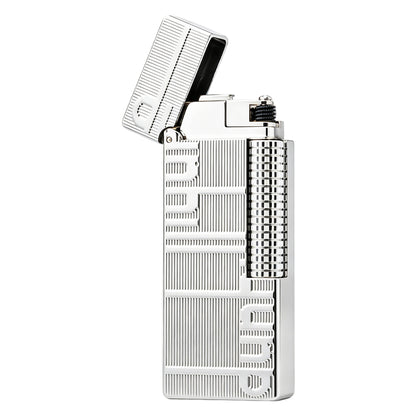 Dunhill Gold Vertical Line Rollagas Soft Flame Lighter