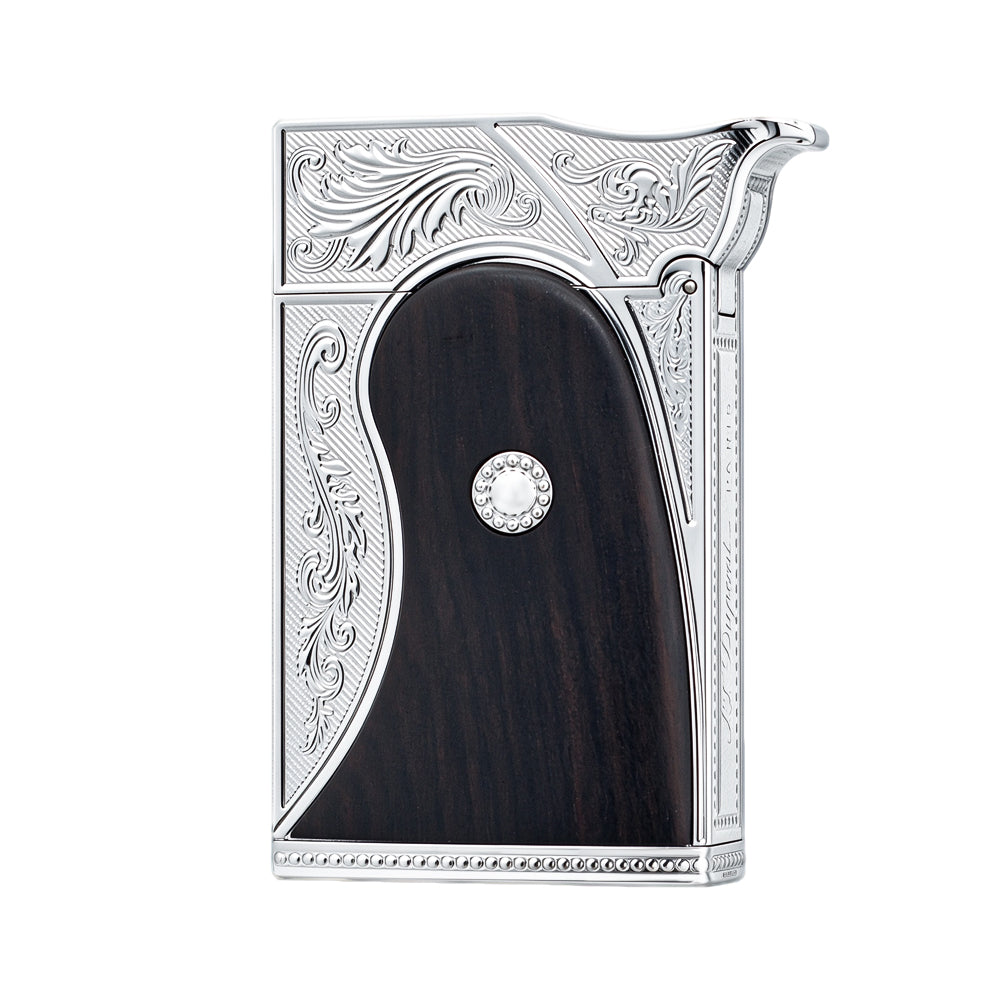 Dupont Wild West Engraved Limited Edition Double Flame Lighter #257