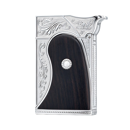 Dupont Wild West Engraved Limited Edition Double Flame Lighter #257