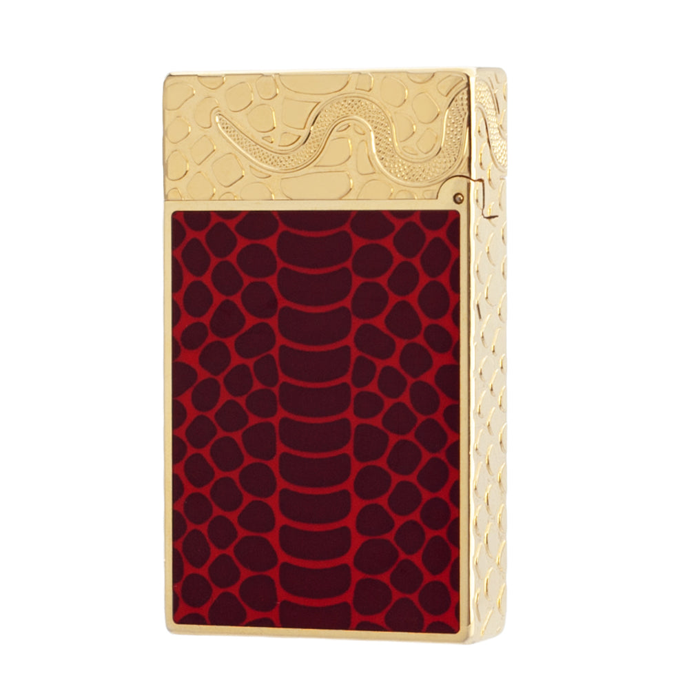 S.T. Dupont Ligne 2 Red Lacquered Lighter #187