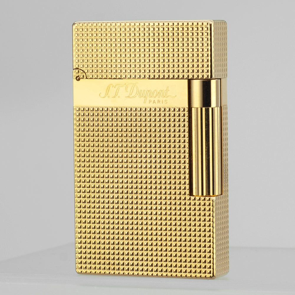Dupont L2 Wide Edge Lattice Soft Flame Lighter #111