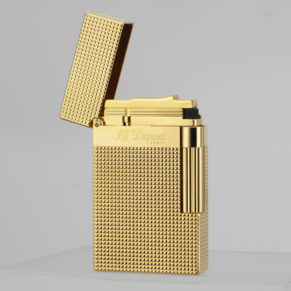 Dupont L2 Wide Edge Lattice Soft Flame Lighter #111