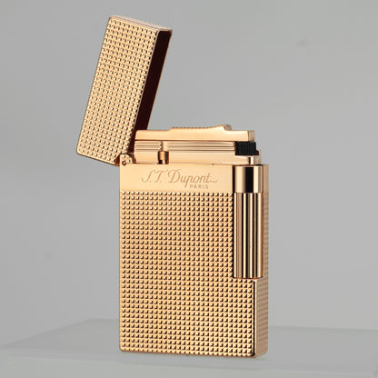 Dupont L2 Wide Edge Lattice Soft Flame Lighter #111