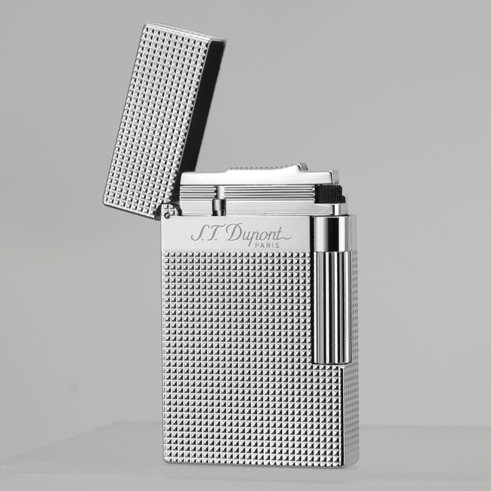 Dupont L2 Wide Edge Lattice Soft Flame Lighter #111