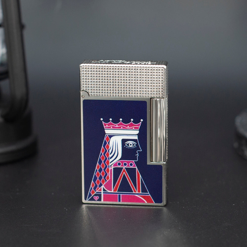 ST Dupont Lighter Limited Edition King of Playing Cards Design#206