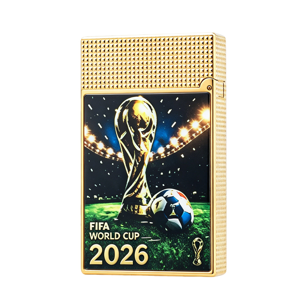 S.T Dupont FIFA World Cup 2026 Trophy Edition Guilloche Ping Sound Lighter #232
