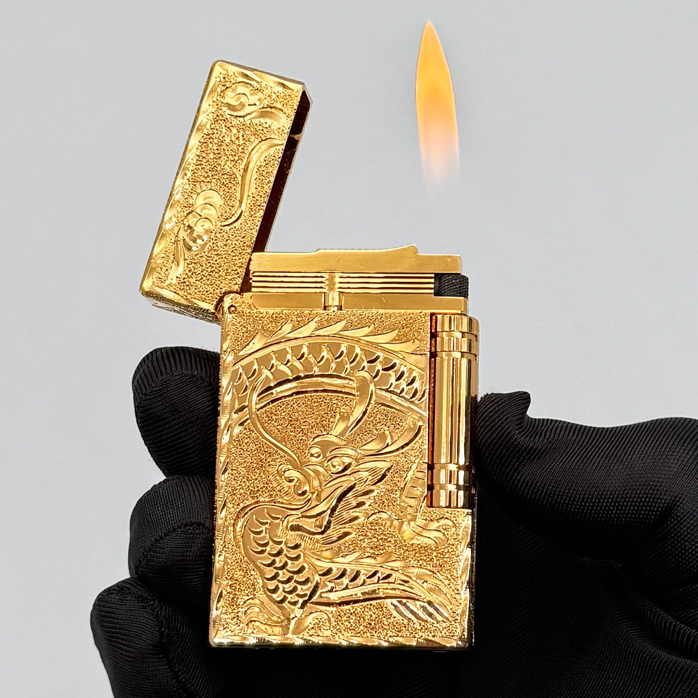 St Dupont Dragon and Phoenix Lighter #182