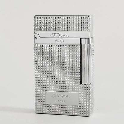 Dupont Ligne 2 Guilloche Engraved Soft Flame Lighter #017