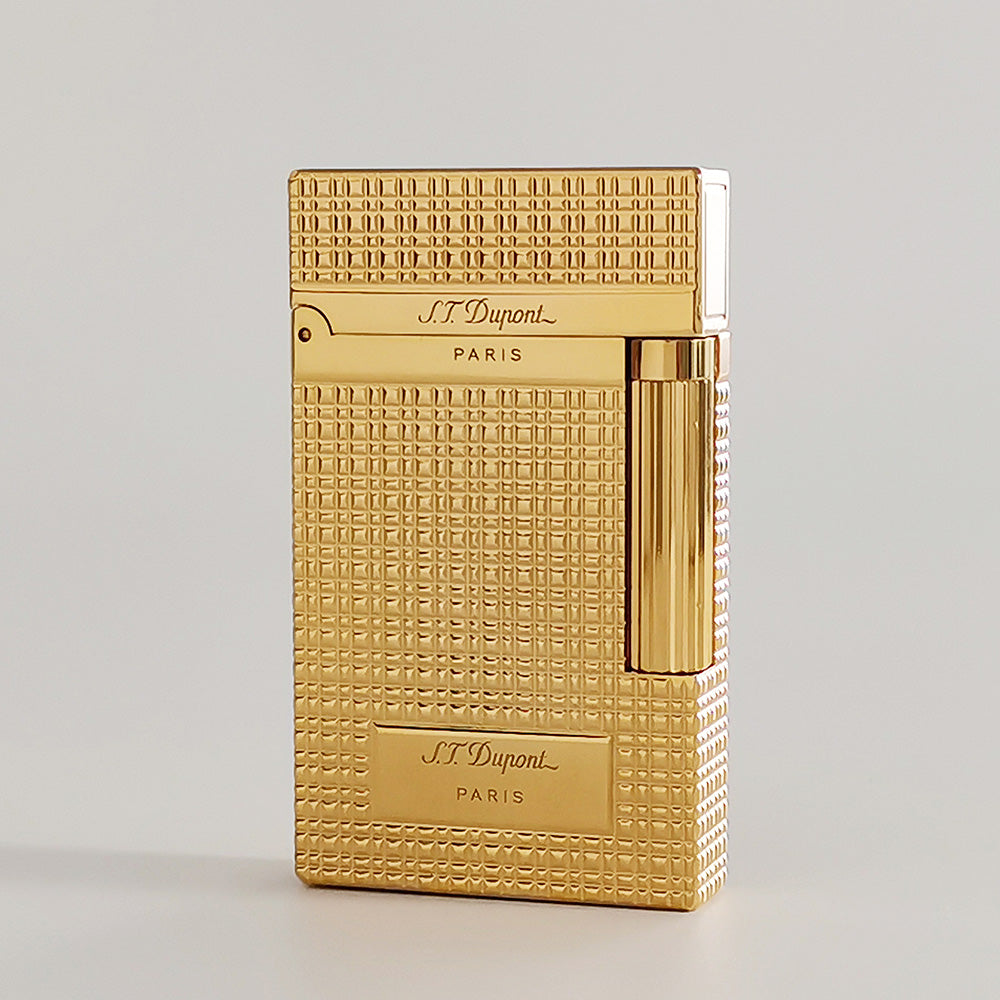 Dupont Ligne 2 Guilloche Engraved Soft Flame Lighter #017