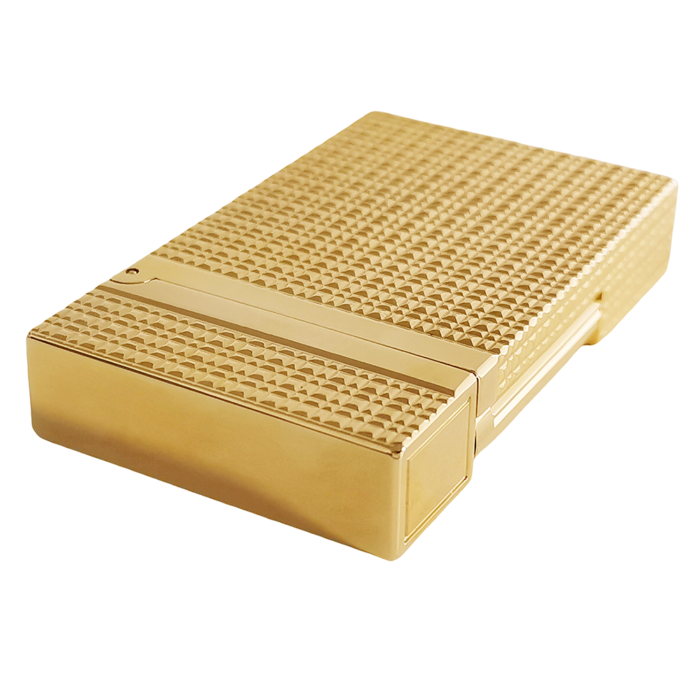 ST Dupont Cigarette Lighter Ping Lighters with Lattice Engraved #017