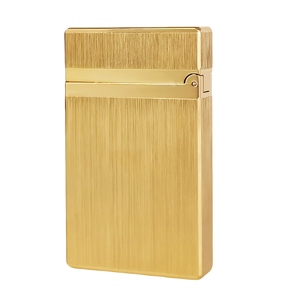 JT Dunant Refillable Gas Brushed Metal Lighter#014