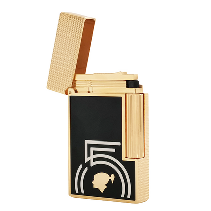ST DUPONT x COHIBA Girl Head Ping Sound Lacquer Gas Lighter #131