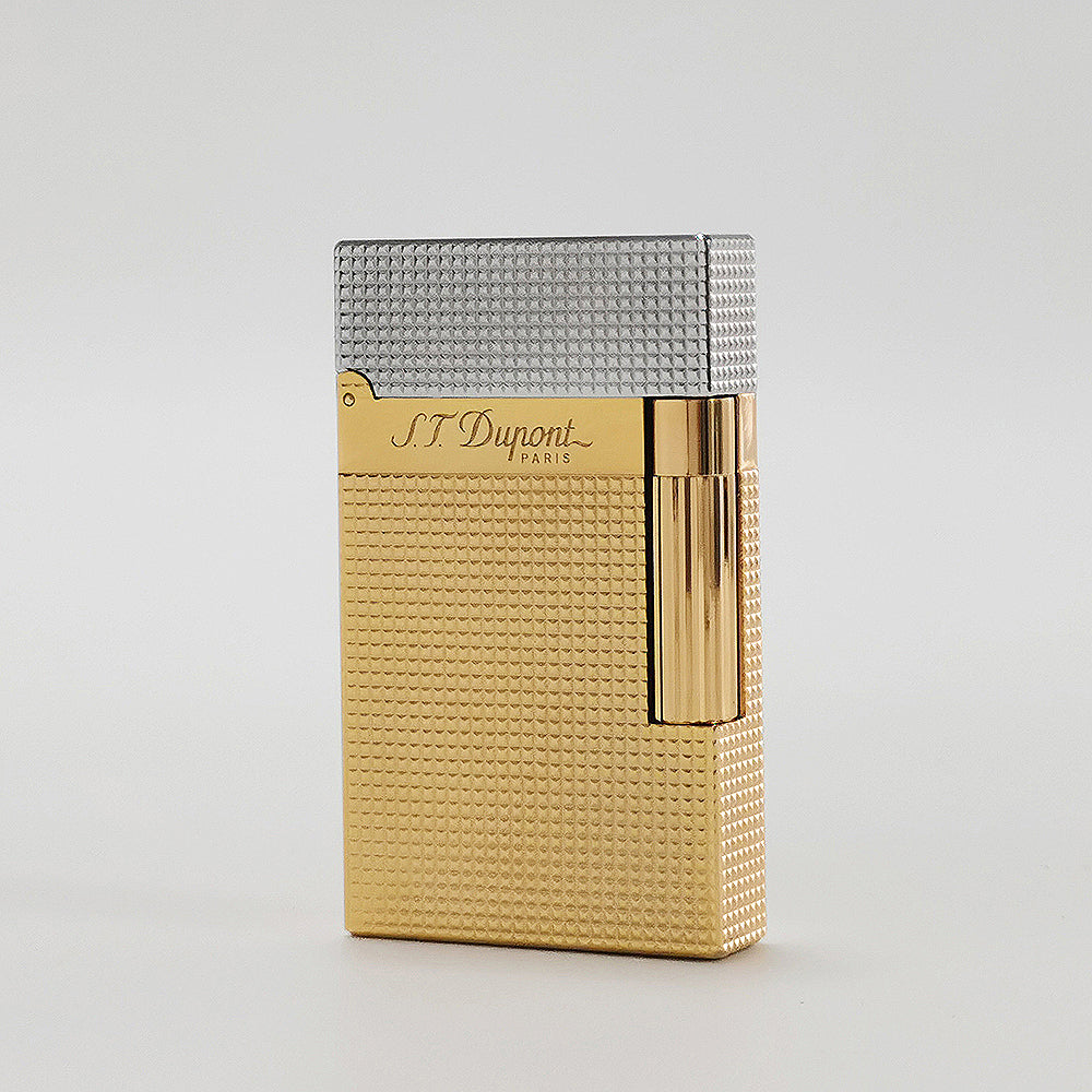 Dupont L2 Wide Edge Lattice Soft Flame Lighter #111