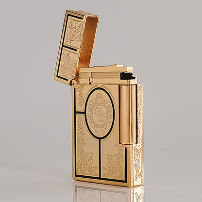 Dupont Ligne 2 Second Empire Double Flame Gas Lighter #116