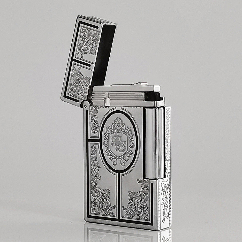 Dupont Ligne 2 Second Empire Double Flame Gas Lighter #116