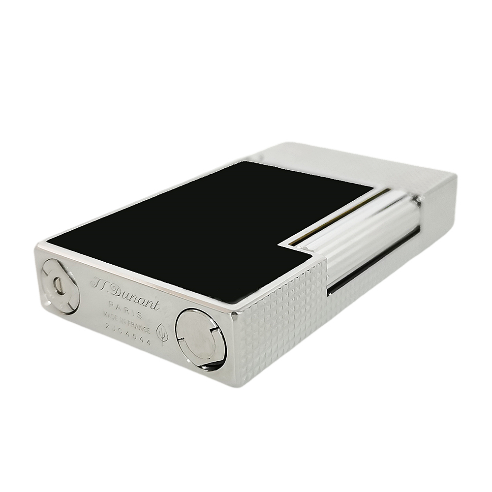 JT Dunant Lighter Engraved Top Lid Lacquer Finish Design #115