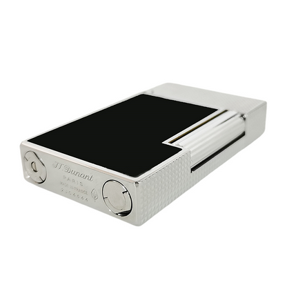 JT Dunant Lighter Engraved Top Lid Lacquer Finish Design #115