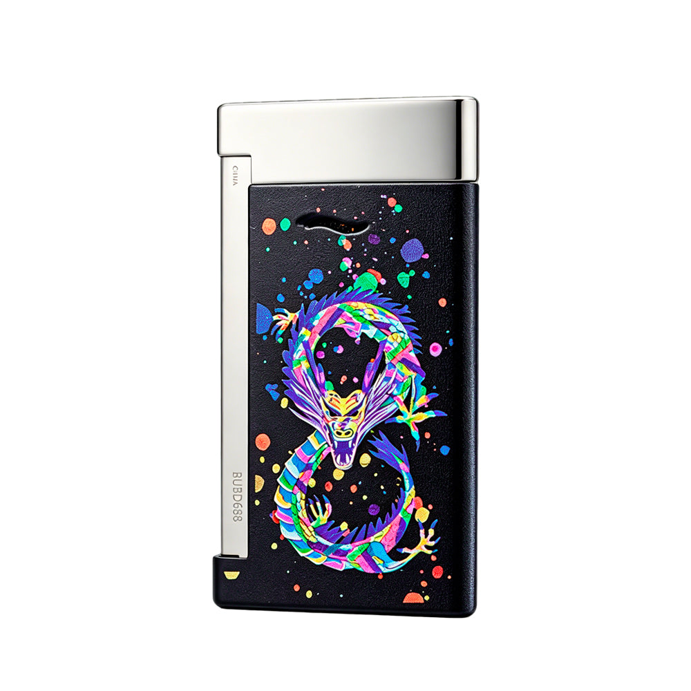S.T. Dupont Slim 7 Colorful Dragon Lighter