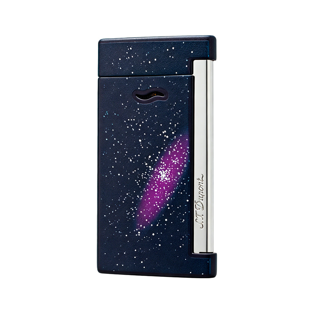 S.T. Dupont Slim 7 Space Black Galaxy Luxury Torch Lighter#006