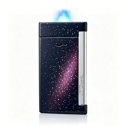 S.T. Dupont Slim 7 Space Black Galaxy Luxury Torch Lighter#006