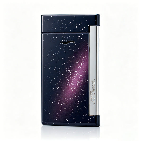 S.T. Dupont Slim 7 Space Black Galaxy Luxury Torch Lighter#006
