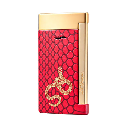 S.T. Dupont Red Lighter Slim 7 Year of the Snake Limited Edition