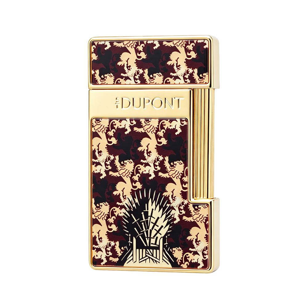 S.T. Dupont Slimmy Gold Game of Thrones Lannister Lion Lighter #101