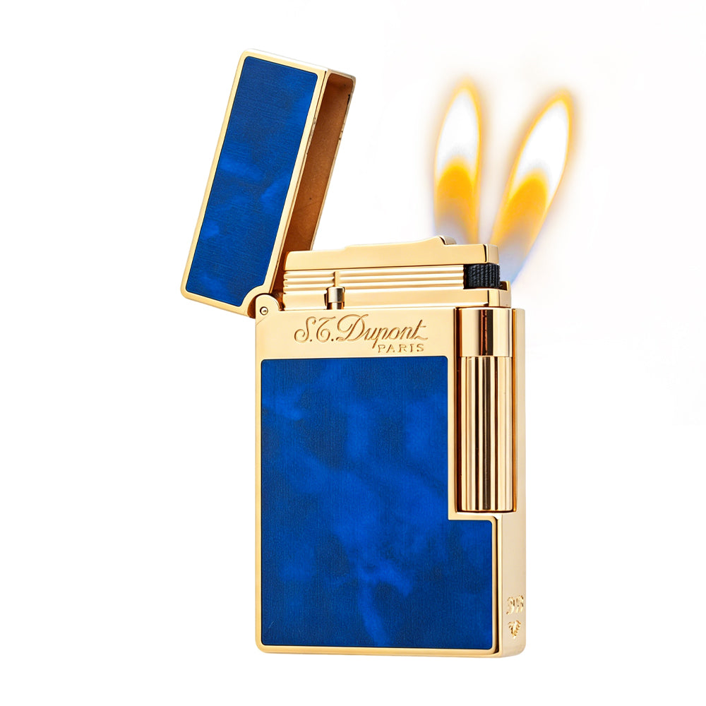 S.T. Dupont Ligne 2 Cloud Mist Lacquer Double Flame Lighter #231