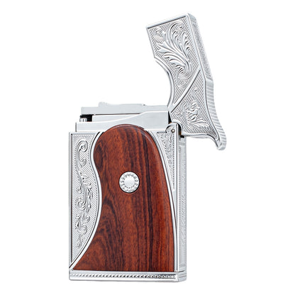 Dupont Wild West Engraved Limited Edition Double Flame Lighter #257