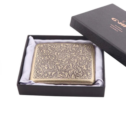 cigarette gift set Metal Cigarette Case with Gift Box – SHERRY007 cigarette gift set Metal Cigarette Case with Gift Box – SHERRY007