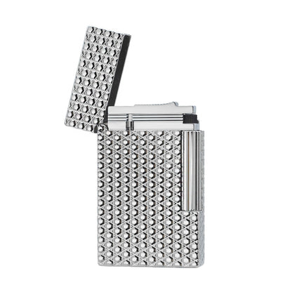 ST Dupont Lighter with Hexagon Geometric Engraved #125