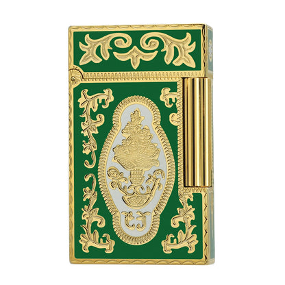 S.T. Dupont Ligne 2 Firework Green Enamel Luxury Lighter#208
