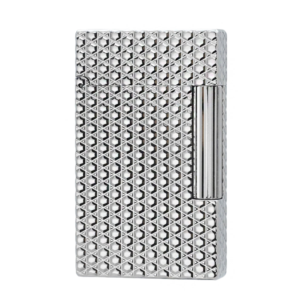 ST Dupont Lighter with Hexagon Geometric Engraved #125