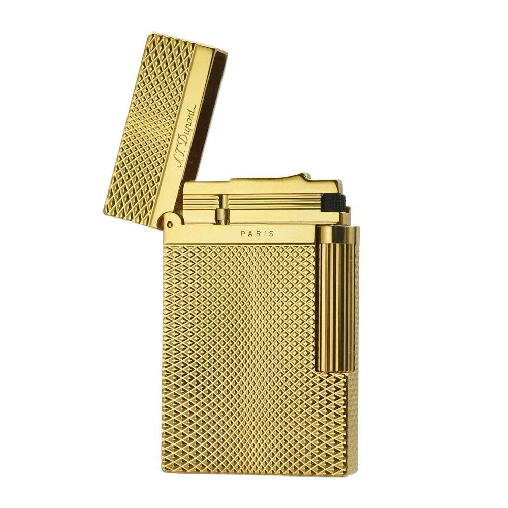 S.T Dupont Vintage Lighter Ligne 2 Diamond Carving #028