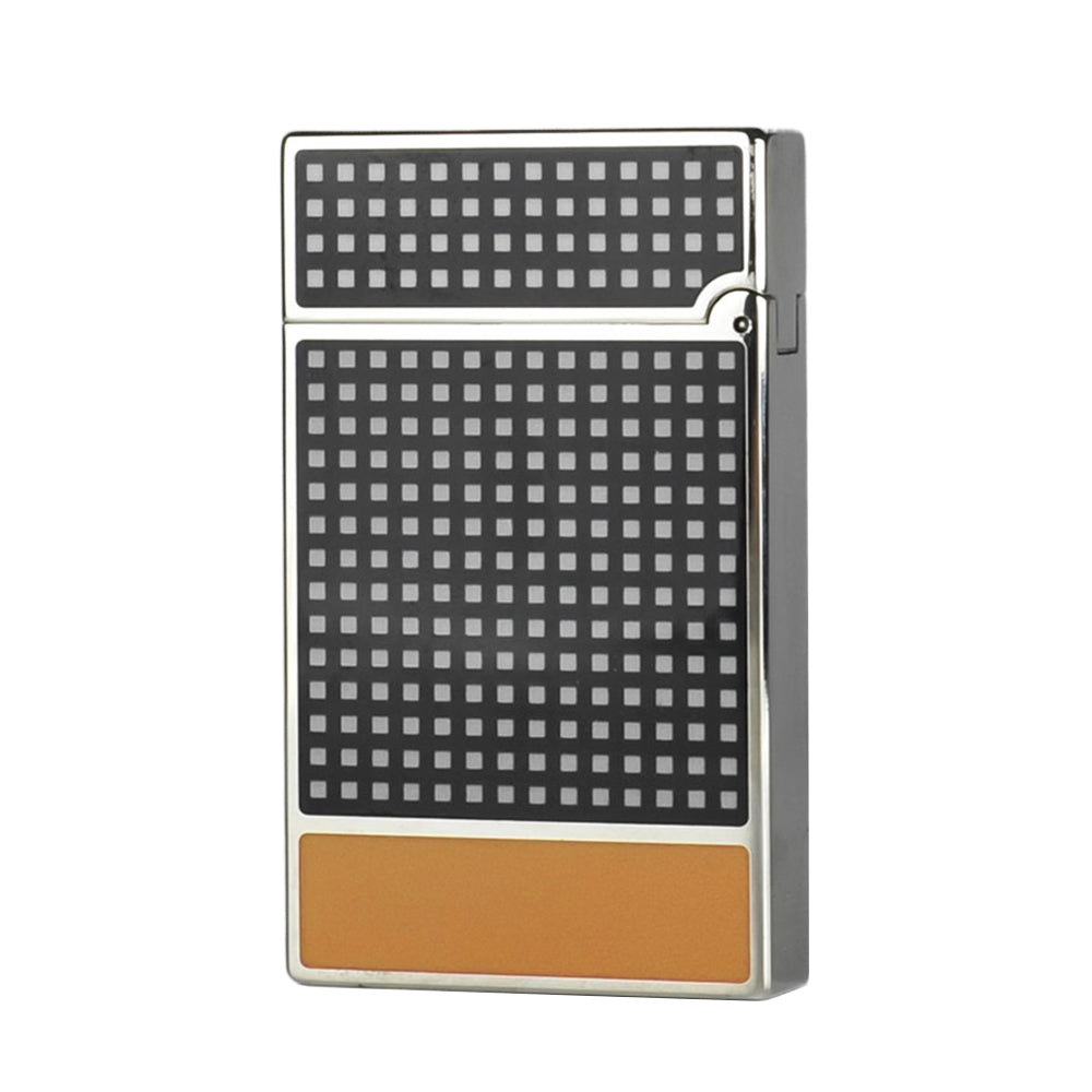 Gas Lighter Cohiba Girl LOGO x S.T. Dupont Lacquer Small Square#147 Black&Gold