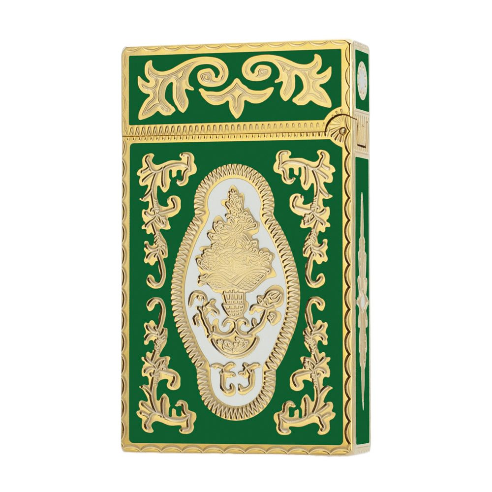 S.T. Dupont Ligne 2 Firework Green Enamel Luxury Lighter#208